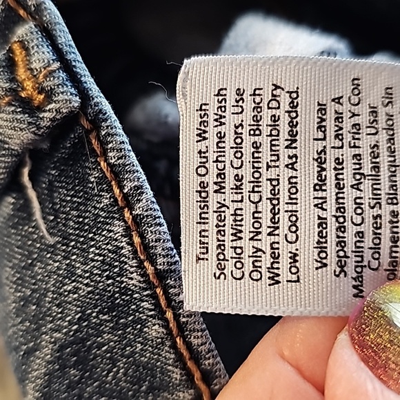 Wonder Nation Girls Dark-washed Jeggings - Picture 7 of 7